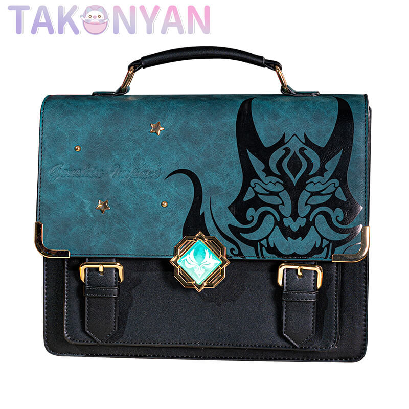 【IN STOCK】Game Genshin Impact Xiao itabag  shoulder bag backpack uniform bag student backpack doujin