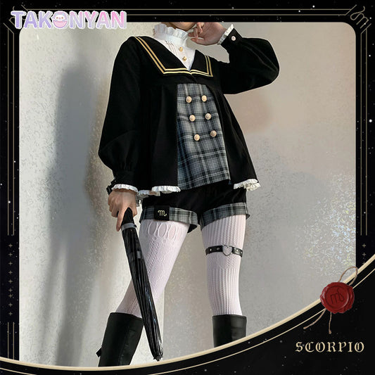 【PRE-OREDR】Scorpio Prince Set Lolita College Style Shorts