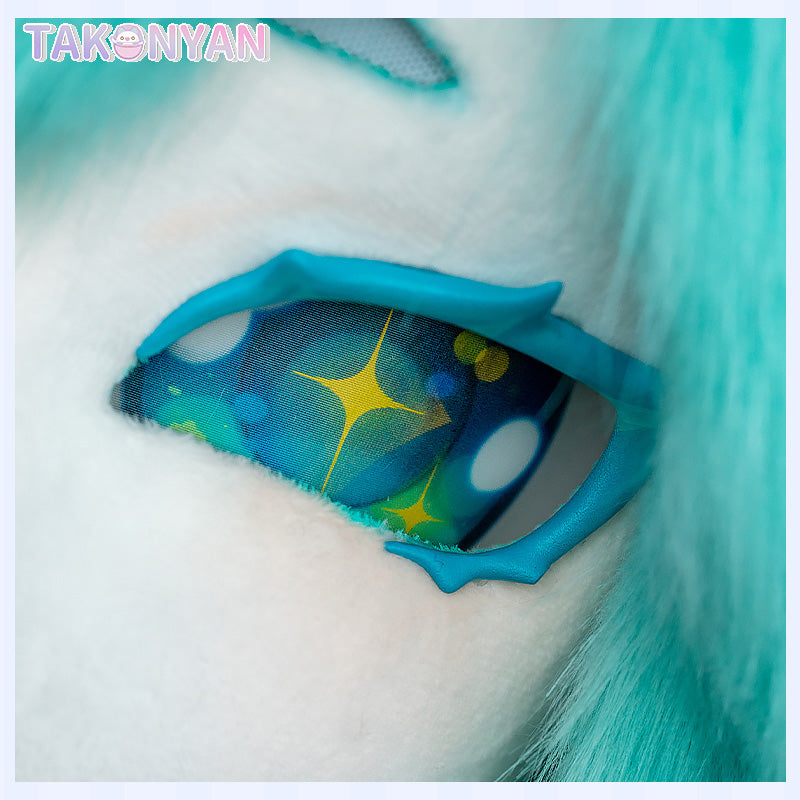 【Takonyan】Green hair cute anthropomorphic Fursuit