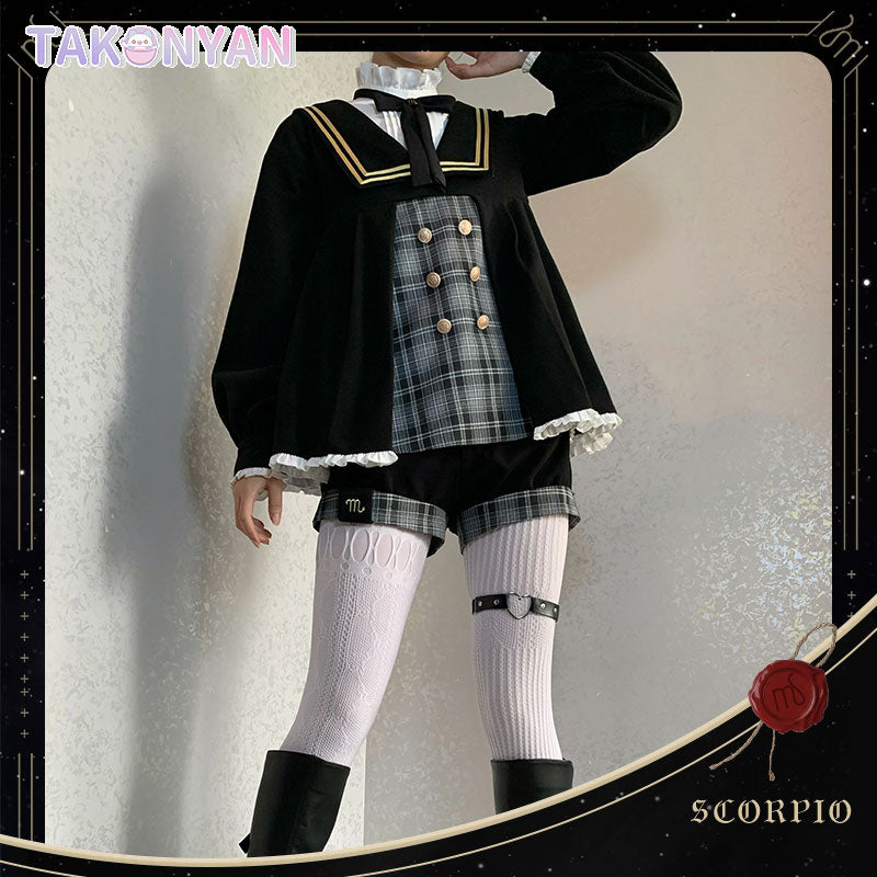 【PRE-OREDR】Scorpio Prince Set Lolita College Style Shorts