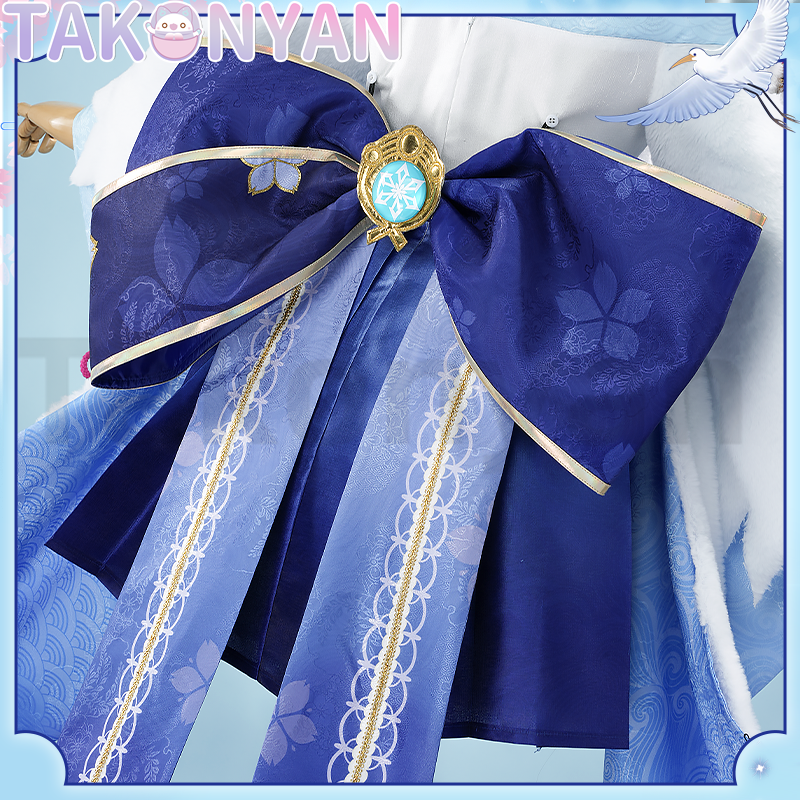 【IN STOCK】Takonyancos Game Genshin Impact Cosplay Costume for Kamizato Ayaka sakura doujin Fan art