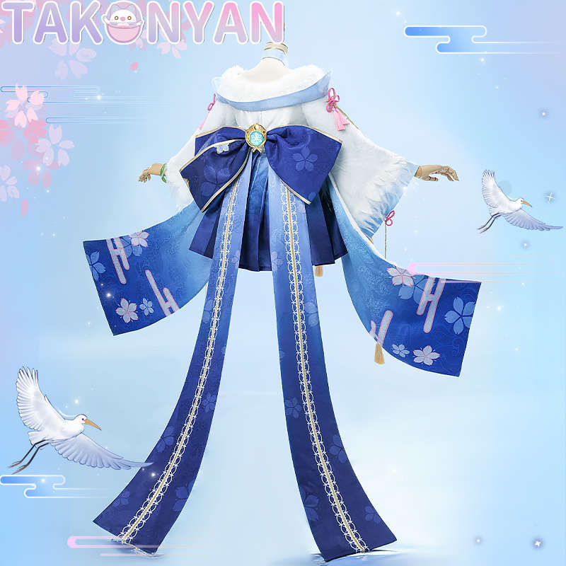 【IN STOCK】Takonyancos Game Genshin Impact Cosplay Costume for Kamizato Ayaka sakura doujin Fan art