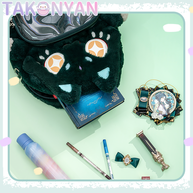 【PRE-SALE】Takonyancos Game Genshin Impact Cosplay Xiao Plush Bag Backpack Itabag