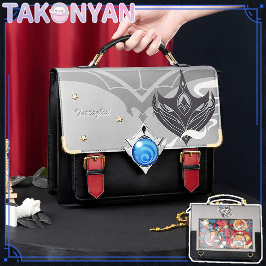 【IN STOCK】Game Genshin Impact Tartaglia itabag  shoulder bag backpack uniform bag student backpack doujin