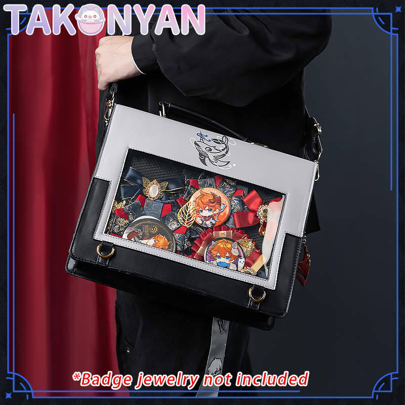 【IN STOCK】Game Genshin Impact Tartaglia itabag shoulder bag backpack uniform bag student backpack doujin
