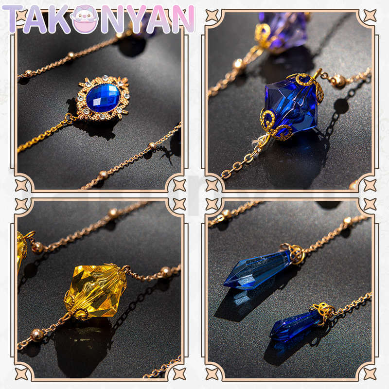 【IN STOCK】Takonyancos Anime Game Genshin Impact Cosplay Costume for Lumine Dinner party Dresses doujin
