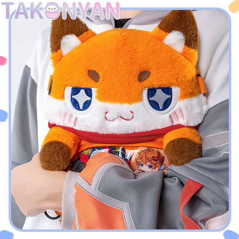 【PRE-SALE】Takonyancos Game Genshin Impact Cosplay Tartaglia Plush Bag Backpack Itabag
