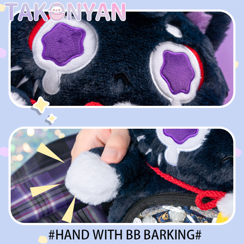 【IN stock】Takonyancos Game Genshin Impact Cosplay Scaramouche/Wanderer Plush Bag Backpack Itabag
