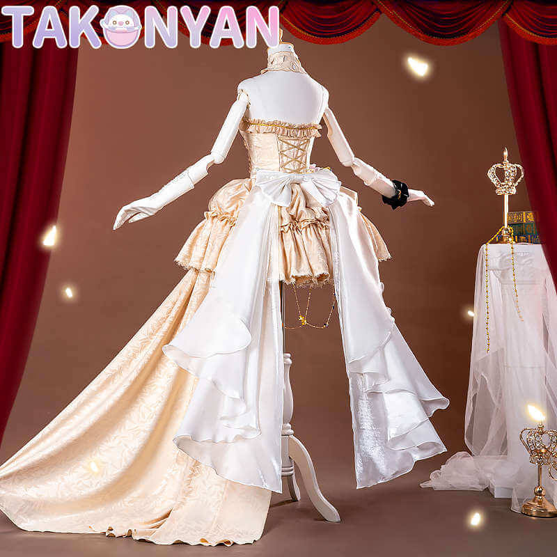 【IN STOCK】Takonyancos Anime Game Genshin Impact Cosplay Costume for Lumine Dinner party Dresses doujin