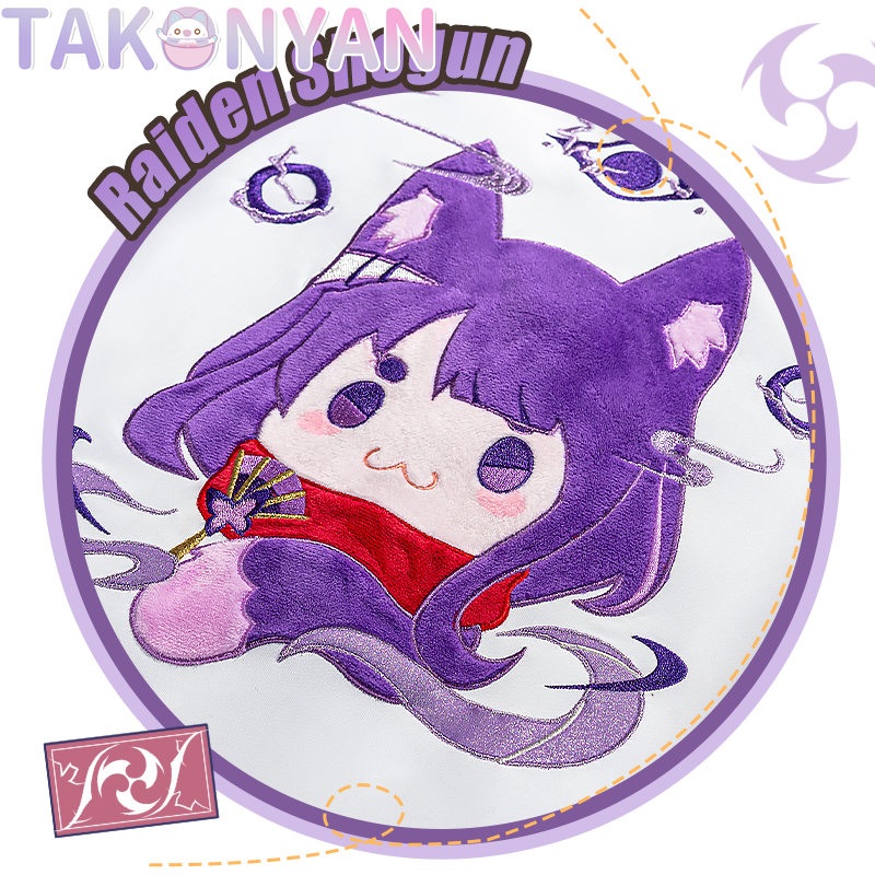 【IN STOCK】Game Genshin Impact Yae Miko/Raiden Shogun Costume casual wear sportswear doujin