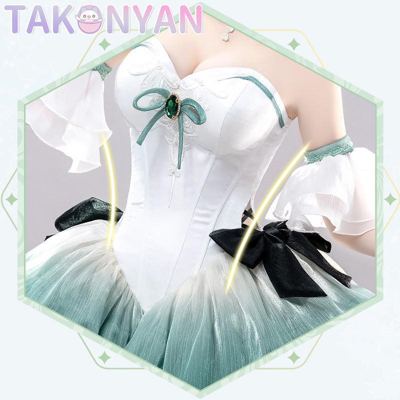 【PRE-SALE】Game Genshin Impact Cosplay Lynette Costume Ballerina Waltz Dress