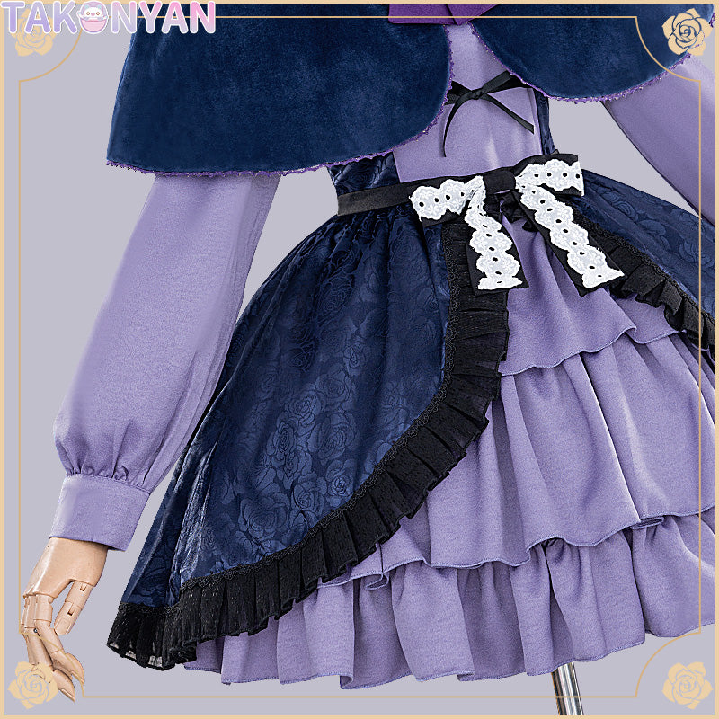 【IN STOCK】Takanashi Rikka Cosplay Costume Anime Love, Chunibyo & Other Delusions Cosplay Rikka Lolita Dress Gothic