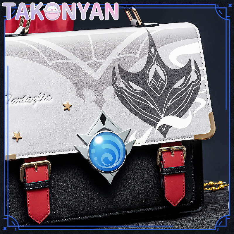 【IN STOCK】Game Genshin Impact Tartaglia itabag shoulder bag backpack uniform bag student backpack doujin