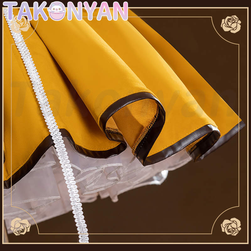 【IN STOCK】Tomoe Mami Cosplay Anime Puella Magi Madoka Magica Cosplay Women Cute Dress Costume Tomoe Mami Cosplay Halloween