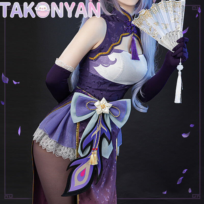 【PRE-SALE】Game Genshin Impact Keqing/ Raiden Cosplay Doujin cheongsam costume