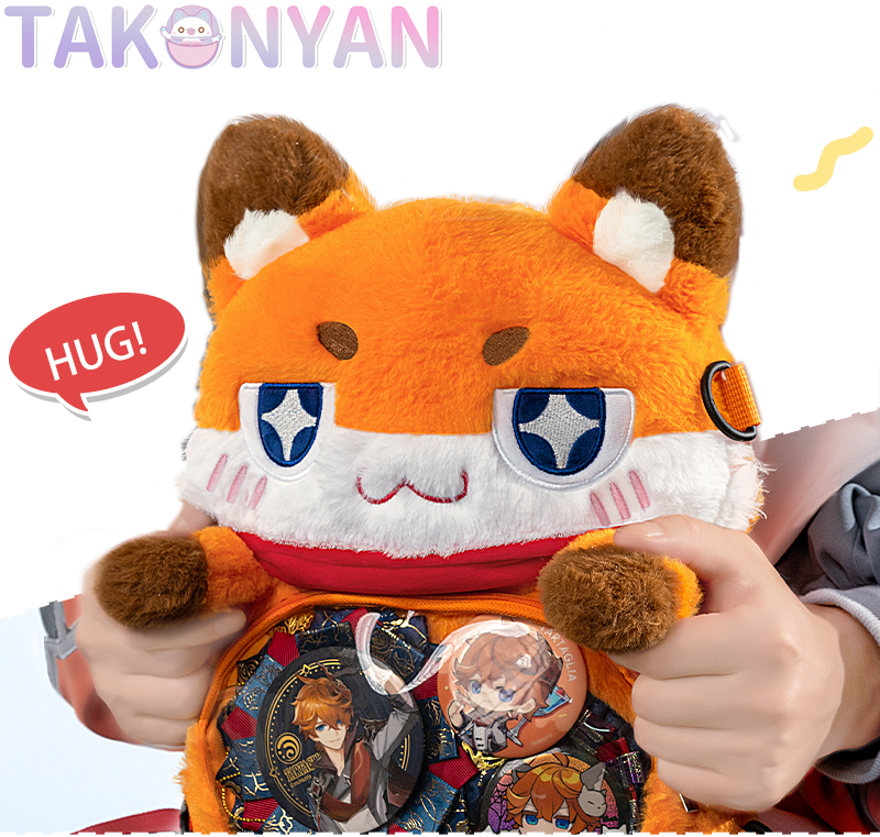 【PRE-SALE】Takonyancos Game Genshin Impact Cosplay Tartaglia Plush Bag Backpack Itabag