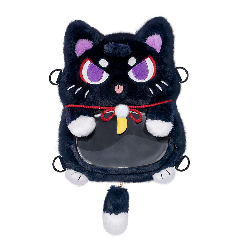 【IN stock】Takonyancos Game Genshin Impact Cosplay Scaramouche/Wanderer Plush Bag Backpack Itabag