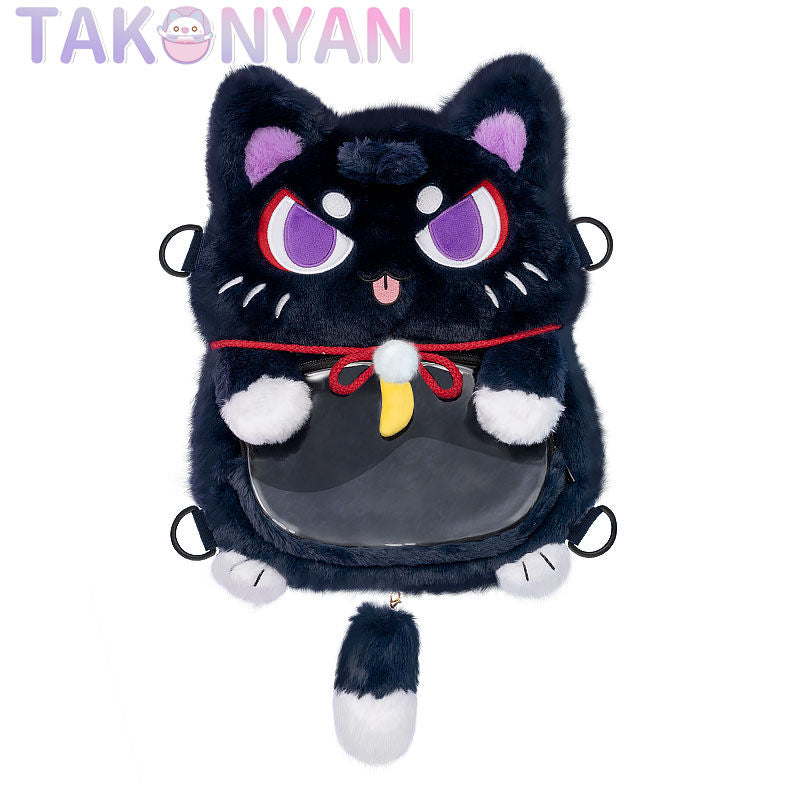 【IN stock】Takonyancos Game Genshin Impact Cosplay Scaramouche/Wanderer Plush Bag Backpack Itabag