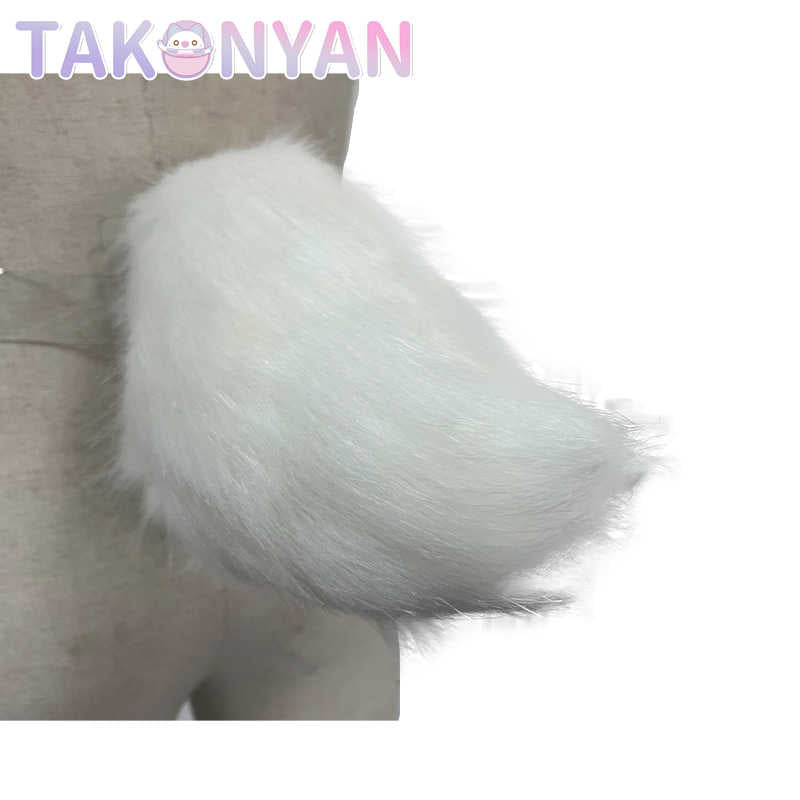 Takonyan Cosplay Fursuit Handmade Plush Bunny Tail Animal Furry Rabbit Tails Props Costume Cosplay Party Props