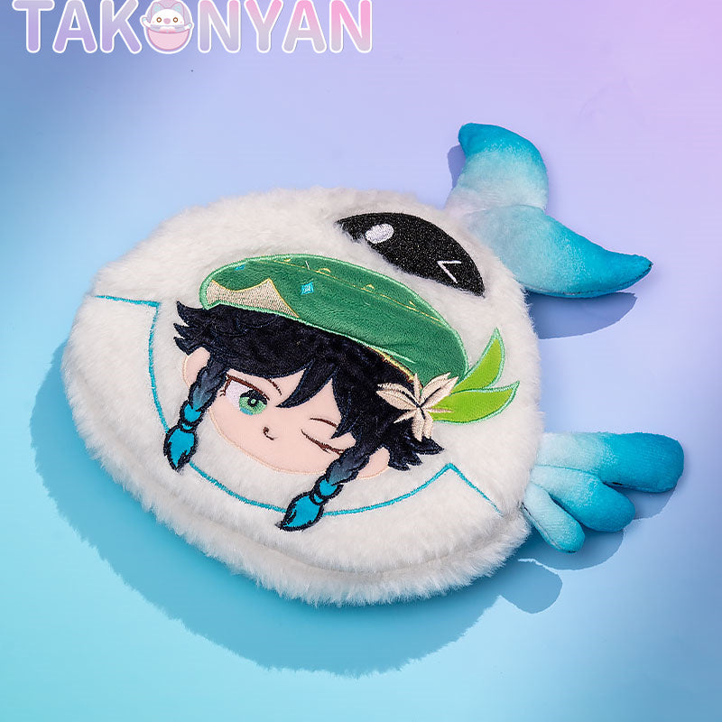 【IN STOCK】 Game Genshin Impact Kazuha/Scaramouche/ Tartaglia/HuTao/Xiao/Venti/Cosplay Costume Doujin coin purse