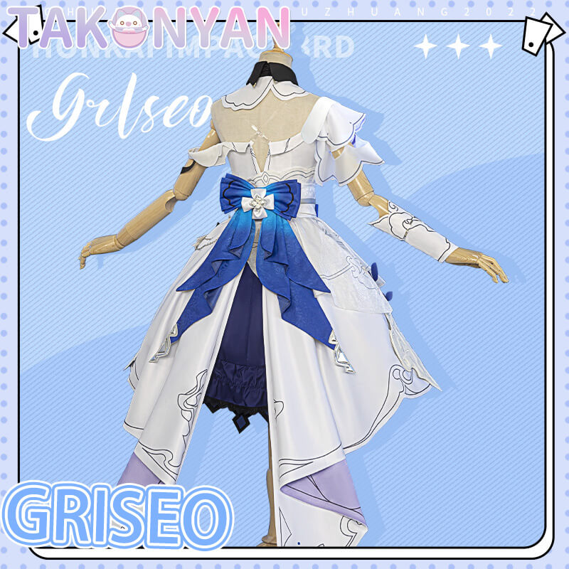 【READY FOR SHIP】Game Honkai Impact 3 Cosplay Griseo Cosplay Costume