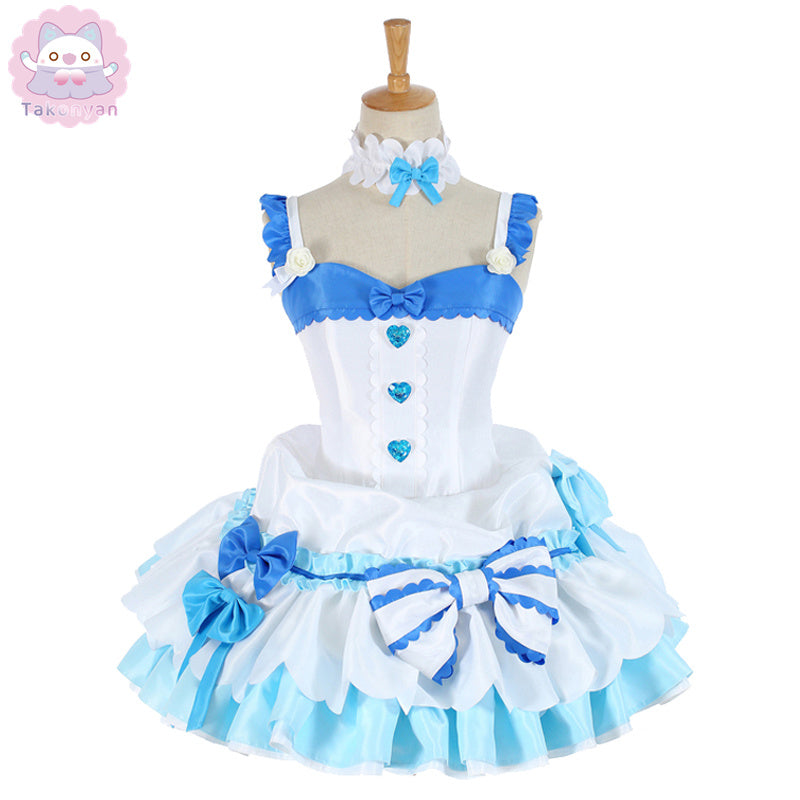 【Takonyan】Anime Re:Life in a Different World From Zero Rem Ram Cosplay Costume Women Wedding Dresses Bouquet short skirt wedding dress