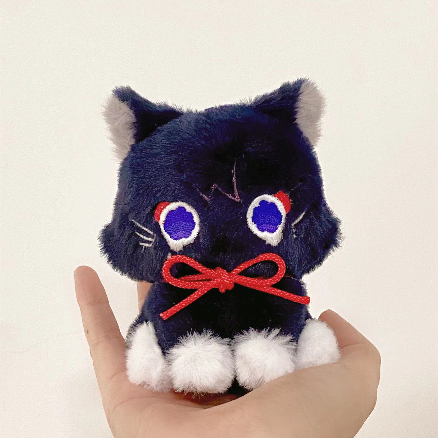 【IN STOCK】Takonyan Cosplay Genshin Cat Scaramouche Plush Cute Puppet Scaracat Toy