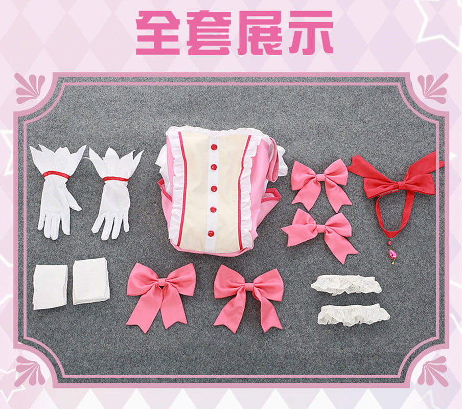 【Takonyan】 Puella Magi Madoka Magica Girl Kaname Madoka Cosplay Costume Lolita Dress Anime Cospaly