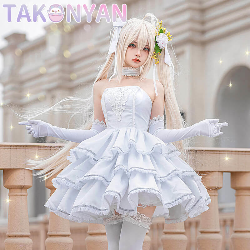 【PRE-SALE】Takonyancos Anime  Yosuga no Sora Cosplay  for Kasugano Sora Wedding Dresses Costume