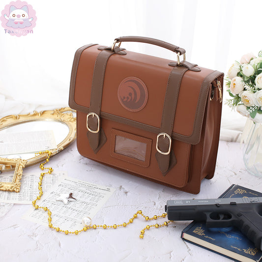 【READY FOR SHIP】Anime Cosplay Lycoris Recoil Cosplay Inoue Takina/Nishikigi Chisato Chisato shoulder bag Lycoris Recoil backpack student backpack