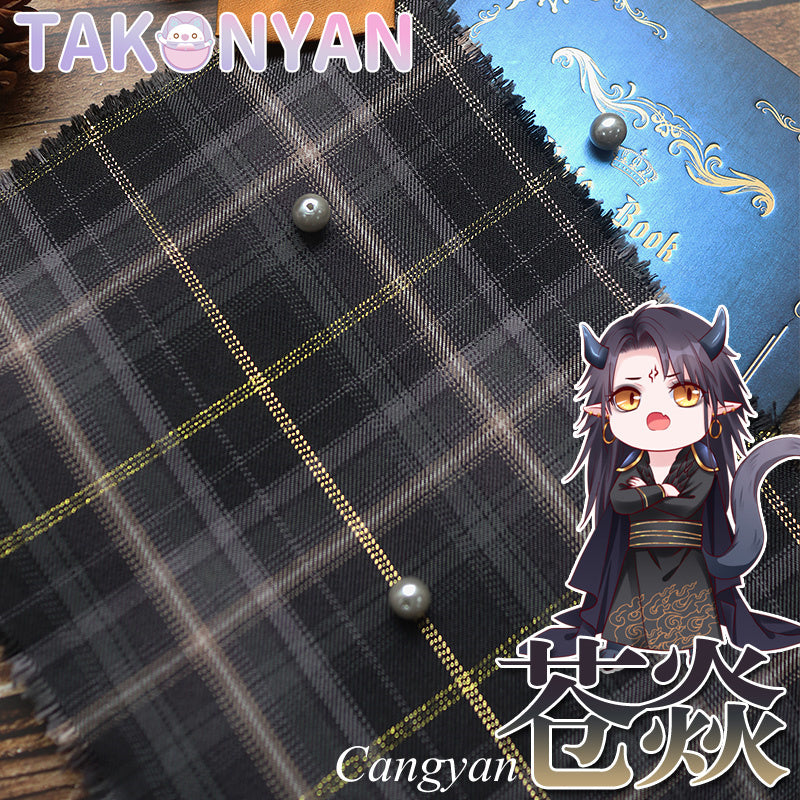 【IN STOCK】Takonyancospaly custome Comic Devil Wants To Hug original plaid skirt yeli cangyan student doujin short skirt