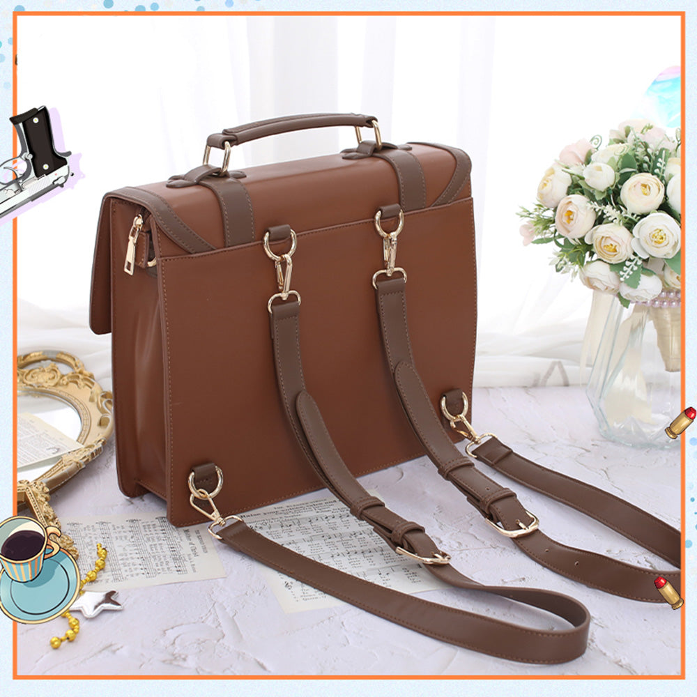 【READY FOR SHIP】Anime Cosplay Lycoris Recoil Cosplay Inoue Takina/Nishikigi Chisato Chisato shoulder bag Lycoris Recoil backpack student backpack