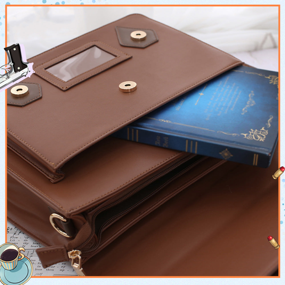 【READY FOR SHIP】Anime Cosplay Lycoris Recoil Cosplay Inoue Takina/Nishikigi Chisato Chisato shoulder bag Lycoris Recoil backpack student backpack