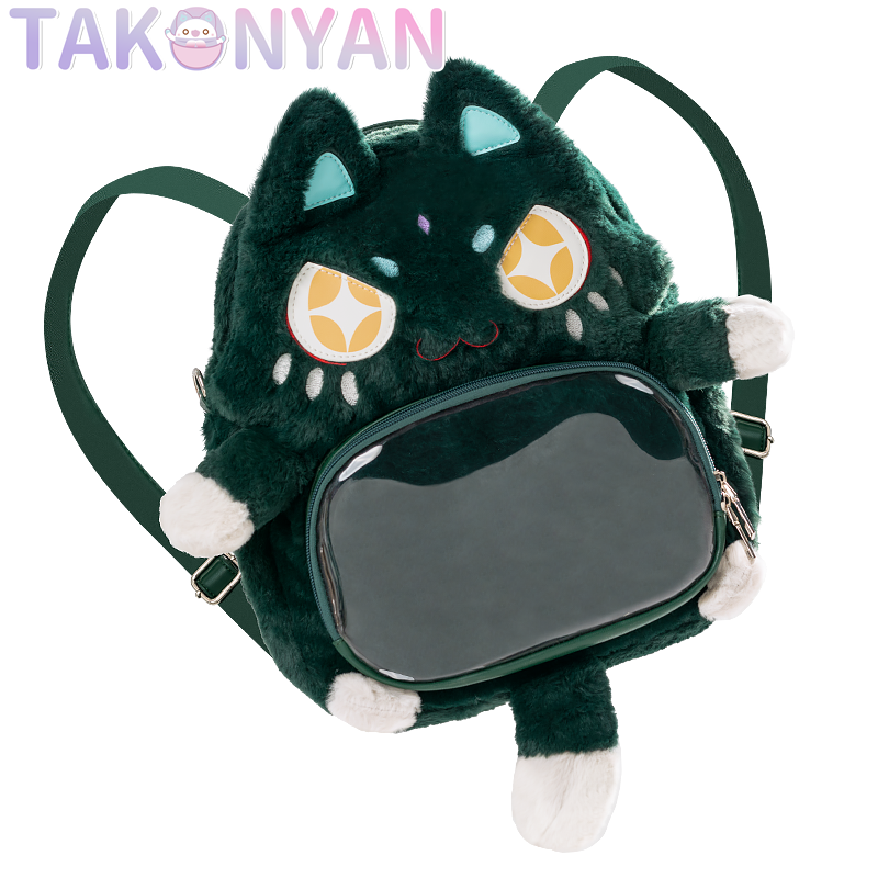 【PRE-SALE】Takonyancos Game Genshin Impact Cosplay Xiao Plush Bag Backpack Itabag