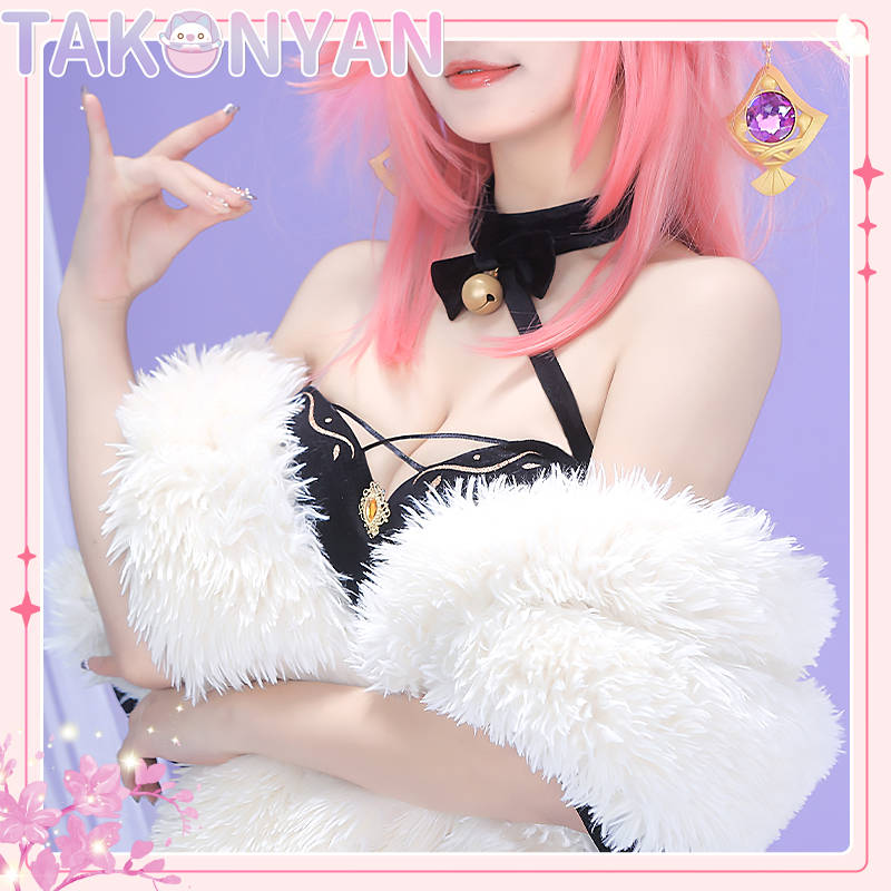 【PRE-SALE】Game Genshin Impact Cosplay Yae Miko Doujin Costume Long skirt