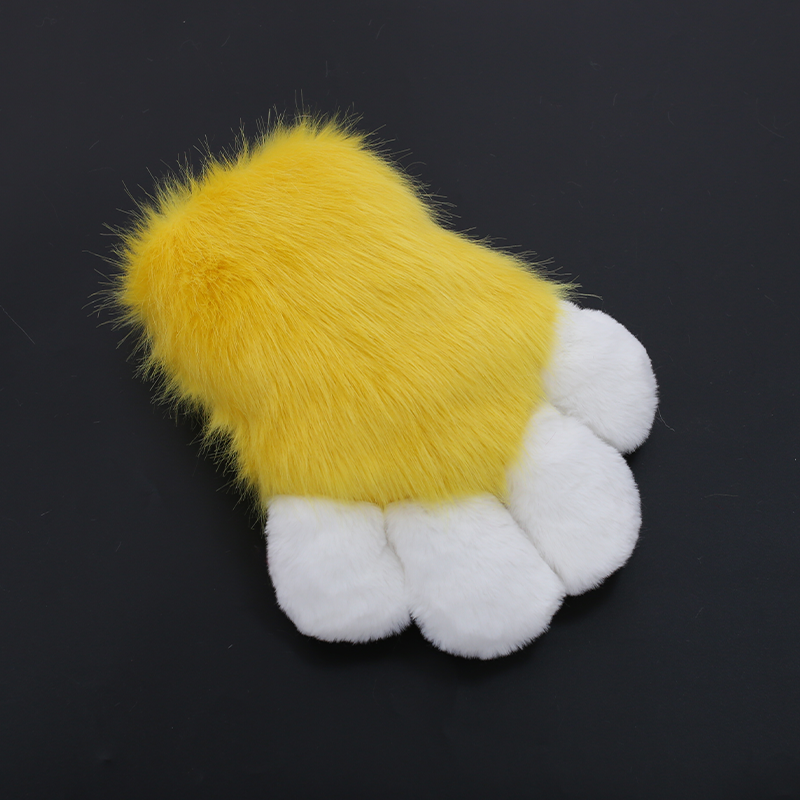 Takonyan Cosplay Fursuit Animal Cat Claw Paw Cute Furry Winter Fingerless Gloves Bear Paw