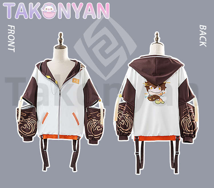 【PRE-SALE】Game Genshin Impact zhongli/Tartaglia Costume casual wear sportswear doujin