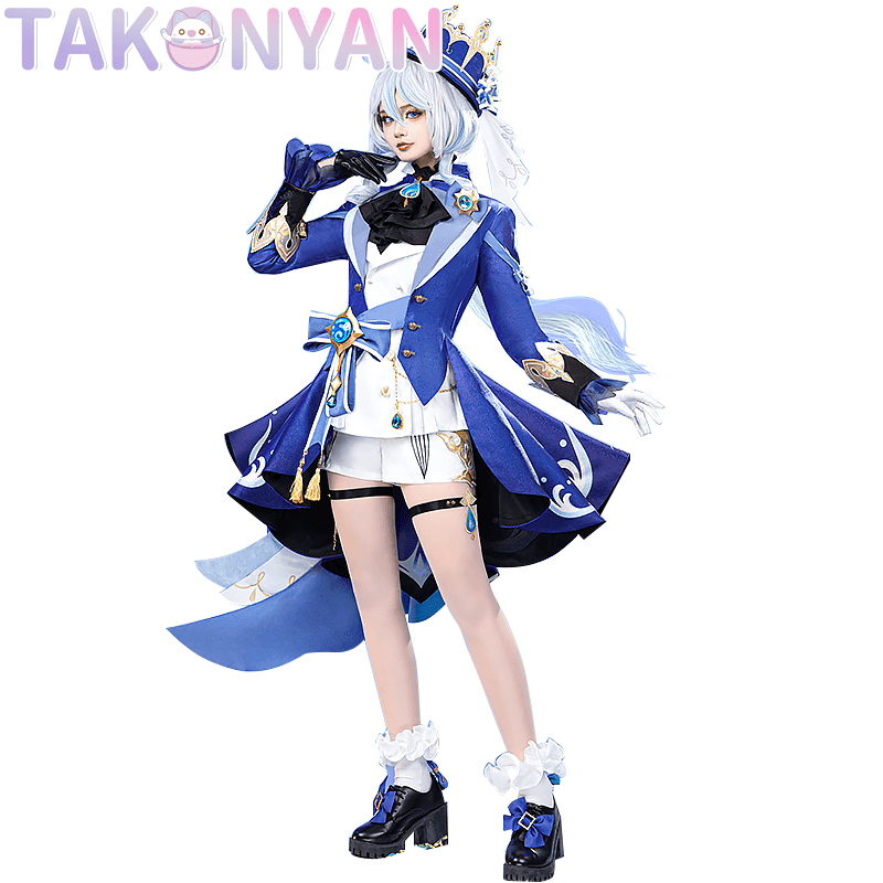【IN STOCK】Takonyan Game Genshin Impact Cosplay Costume for Focalors furina
