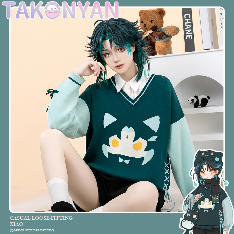 【PRE-ORDER】 Game Genshin Impact Kazuha/Scaramouche/ Tartaglia/HuTao/Xiao/Venti/Cosplay Costume Doujin Casual Sweater