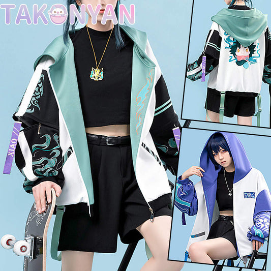 【IN STOCK】Game Genshin Impact XIAO/Wanderer Costume casual wear sportswear doujin