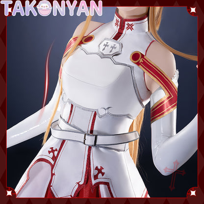 【IN STOCK】Anime Sword Art Online Cosplay Yuuki Asuna Costume SAO