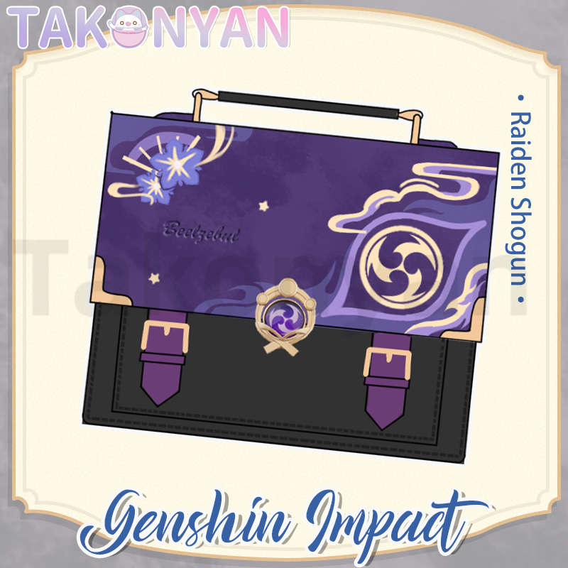 $1 Deposit =$5 Coupon Takonyancos Anime Game Game Genshin Impact Cosplay itabag backpack shoulder bag Backpack