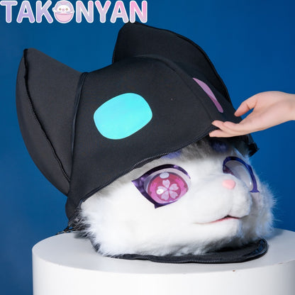 【IN STOCK】Takonyan Fursuit Furry Head Shell Bag