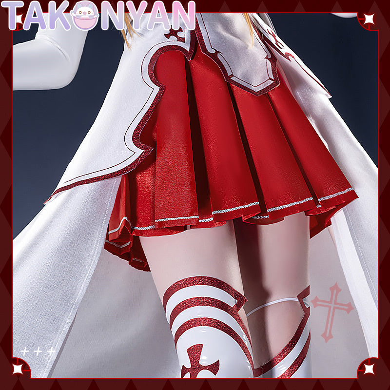 【IN STOCK】Anime Sword Art Online Cosplay Yuuki Asuna Costume SAO