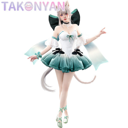 【PRE-SALE】Game Genshin Impact Cosplay Lynette Costume Ballerina Waltz Dress