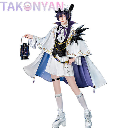 【PRE-SALE】Takonyancos  Game Genshin Impact Cosplay Scaramouche Wanderer Dinner party Costume doujin