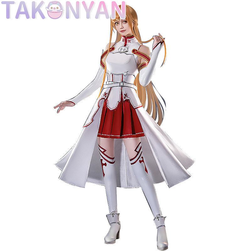 【IN STOCK】Anime Sword Art Online Cosplay Yuuki Asuna Costume SAO