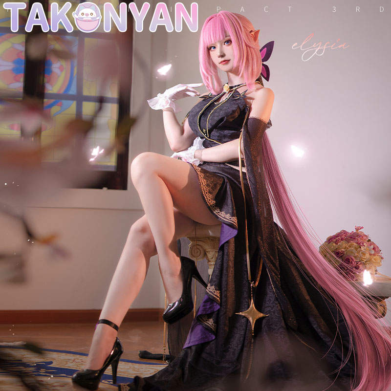 【PRE-SALE】Takonyancos Game Honkai Impact 3rd Cosplay Elysia Realm of Memory Inception Elysia Cosplay Costume