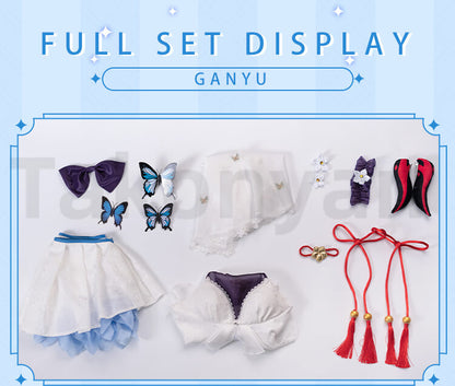 【PRE-SALE】Game Genshin Impact GANYU Cosplay Doujin Wedding Dress cospaly costume